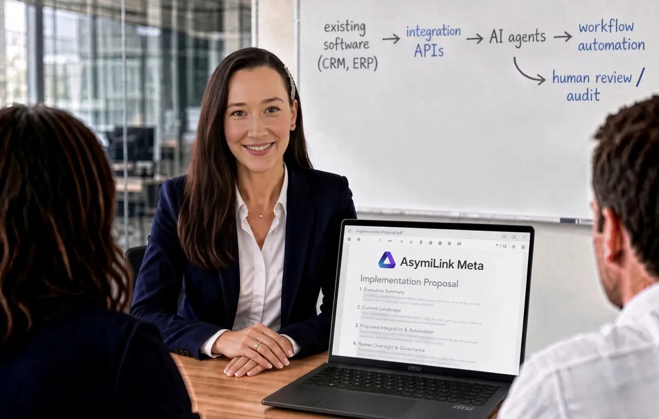 Vendor-neutral AI consulting — architecture mapped in session